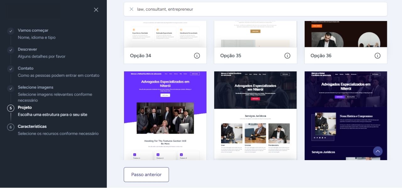 Por favor descreva seu Site ou Landing Page (4)